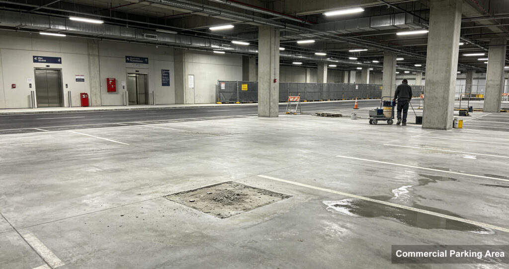 commercial parking area（商业停车区域）1