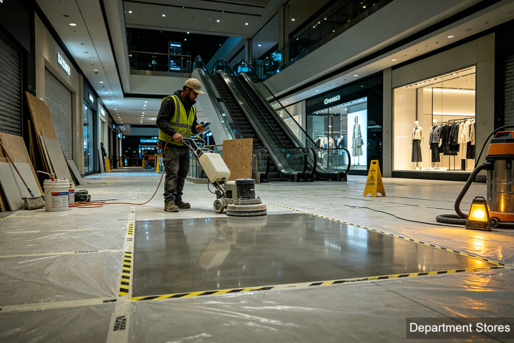 department stores 的施工图