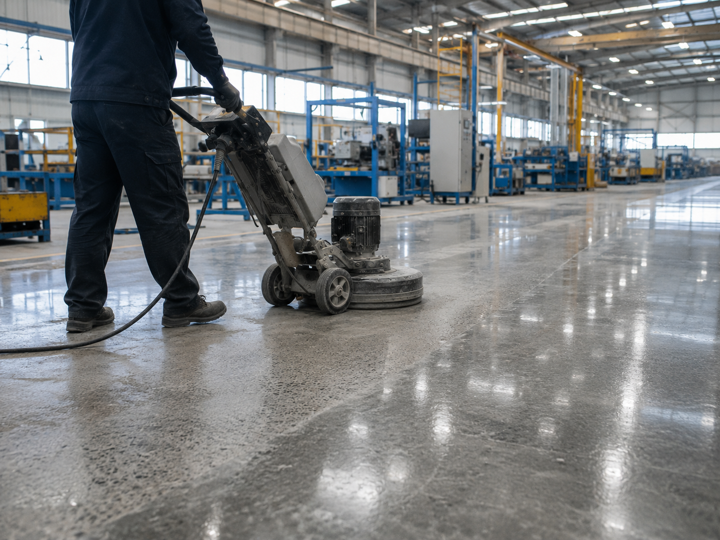 industrial factory floor