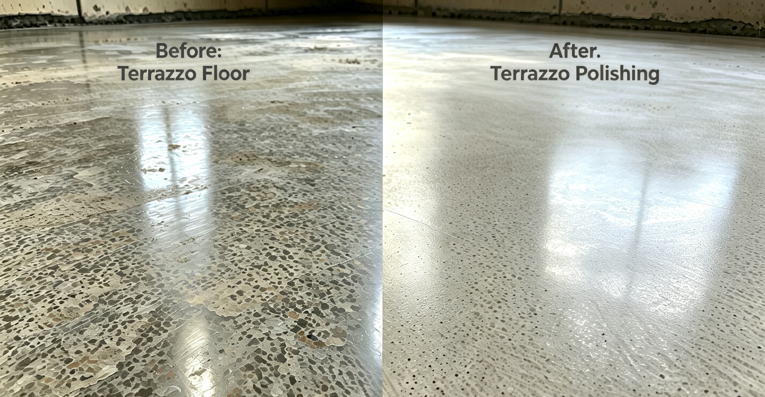 terrazzo floor polishing