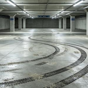 tire marks 地板图