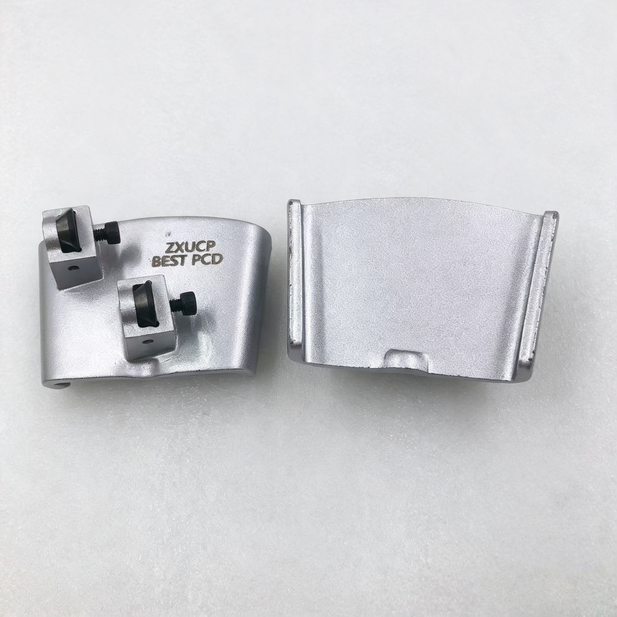 PCD grinding shoe for epoxy coating removal