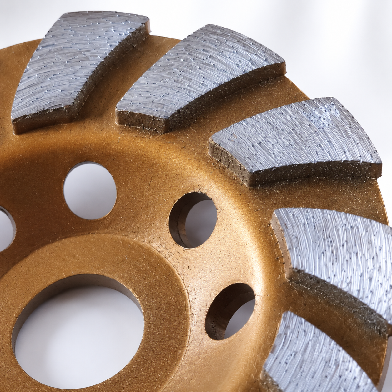 Diamond Segment Detail of Metal Bond Grinding Disc
