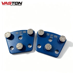 Metal bond diamond grinding plate for concrete floor grinding