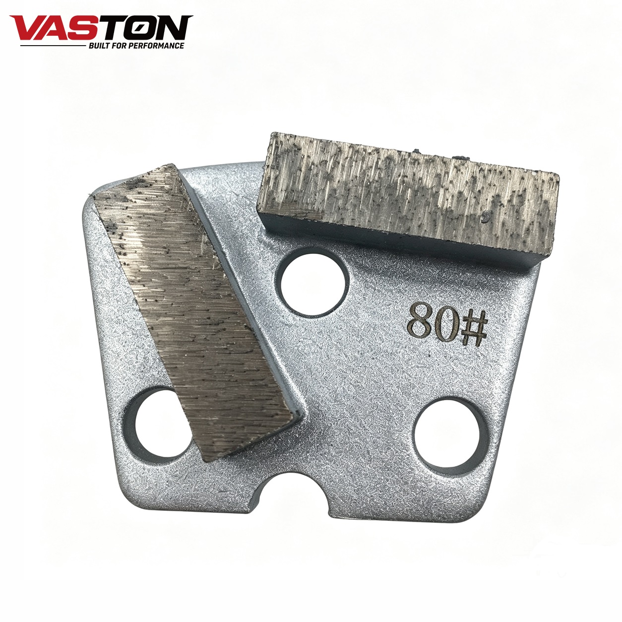 Metal bond diamond grinding tool segment detail