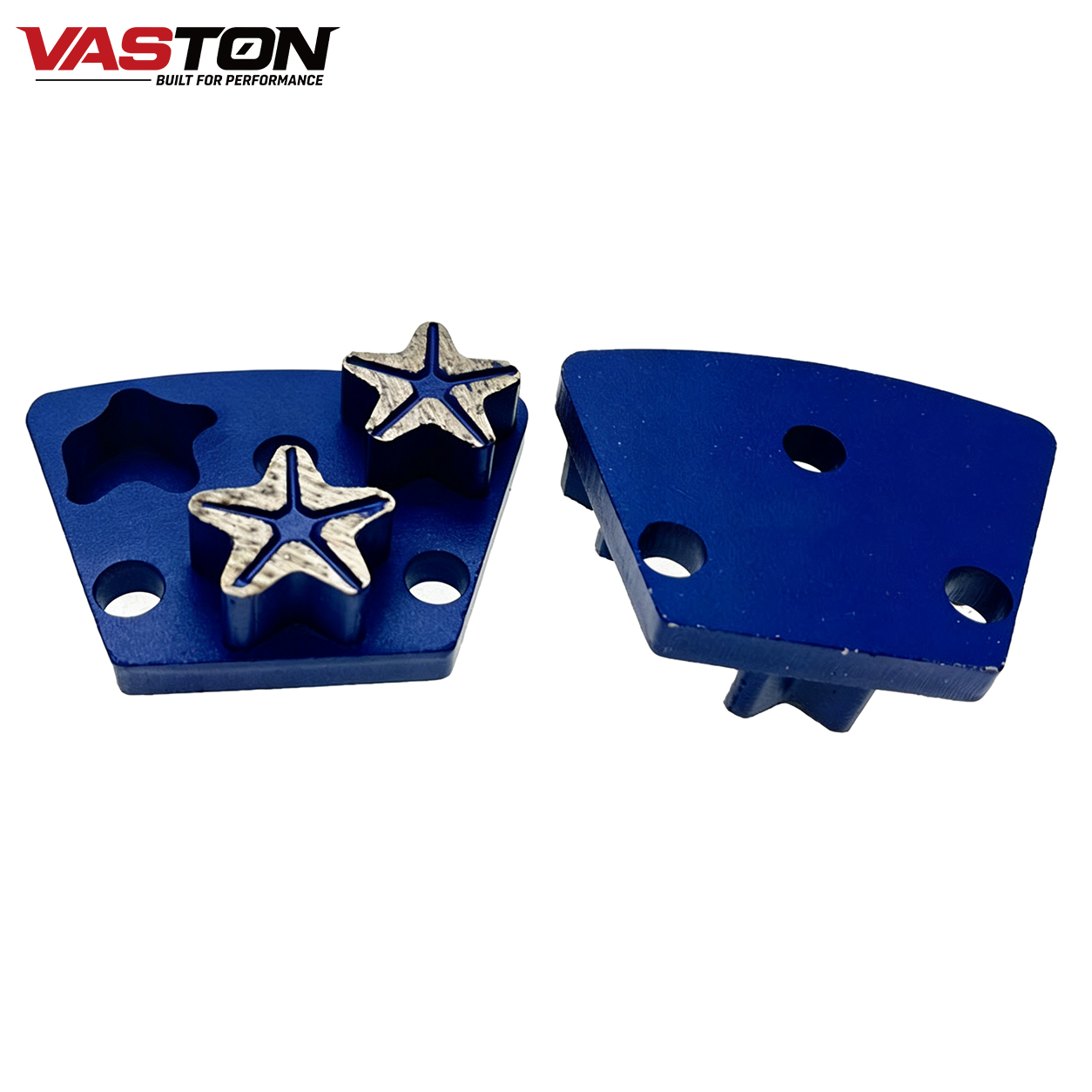 Metal bond grinding tool front and back view