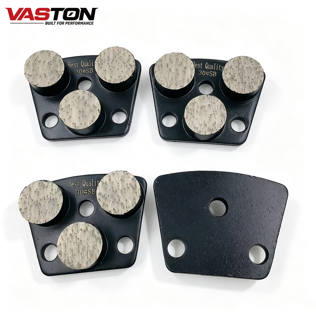 back side mounting holes of trapezoid diamond tool
