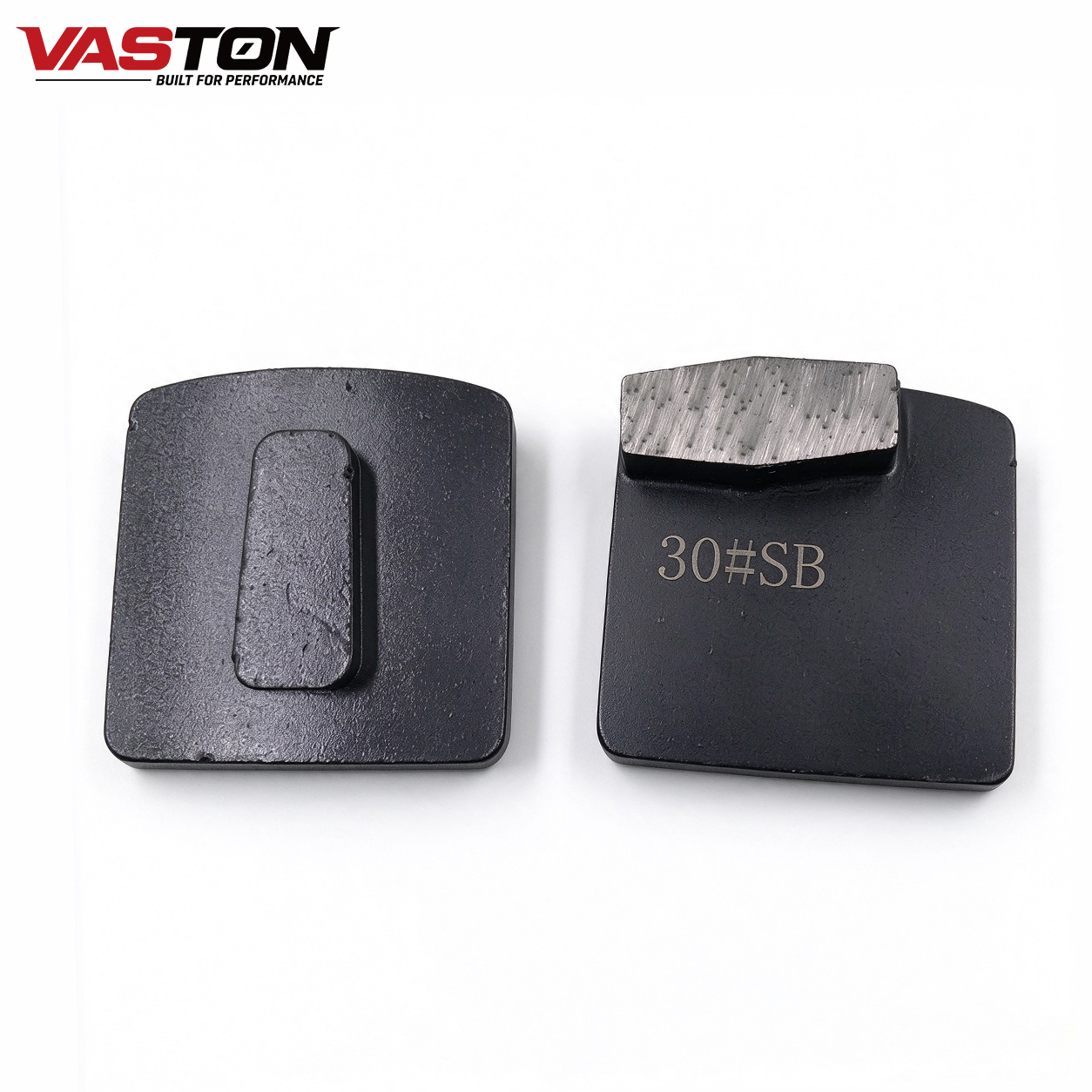 Black metal bond diamond grinding plate marked 30# SB