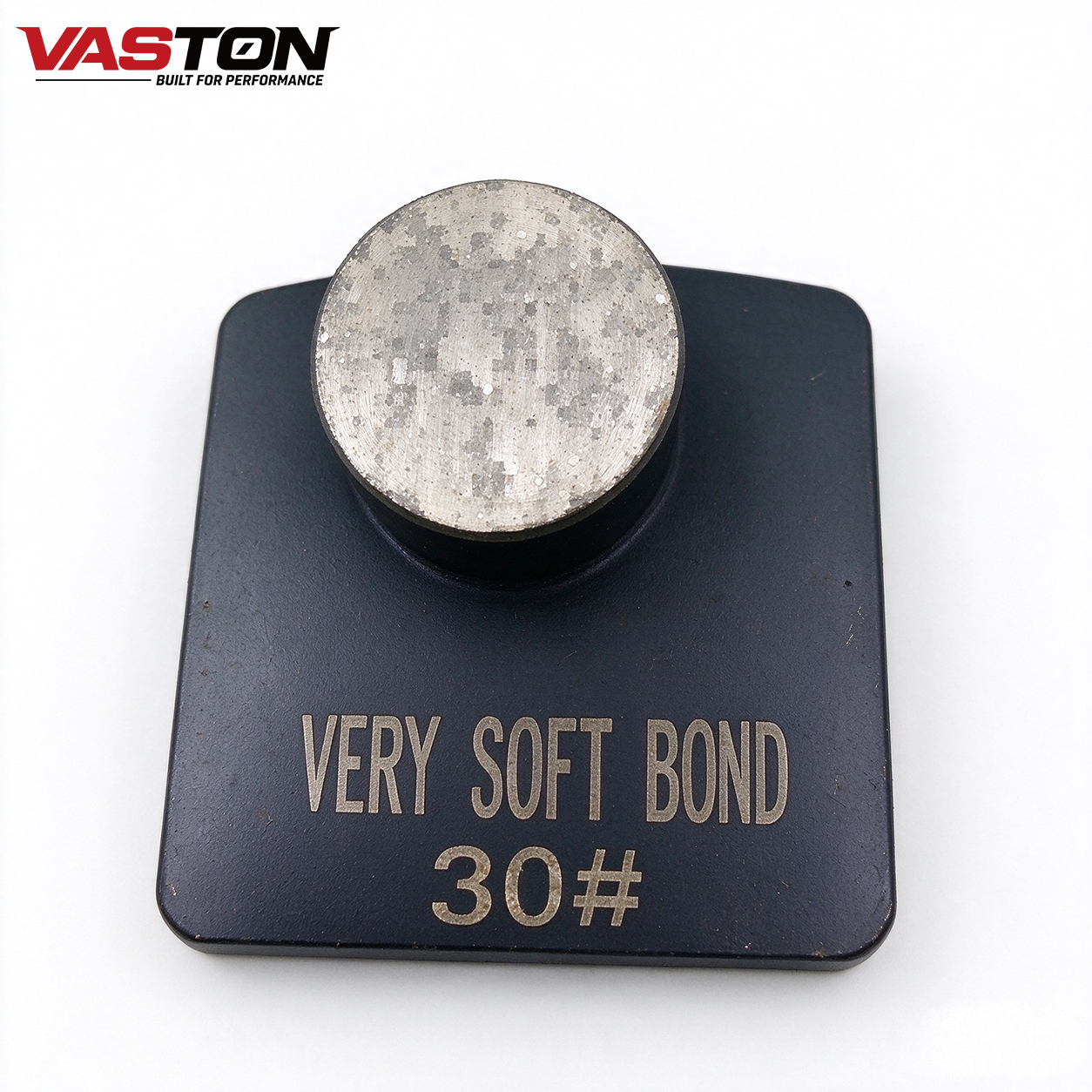 Very soft bond Redi Lock round button diamond grinding shoe 30#