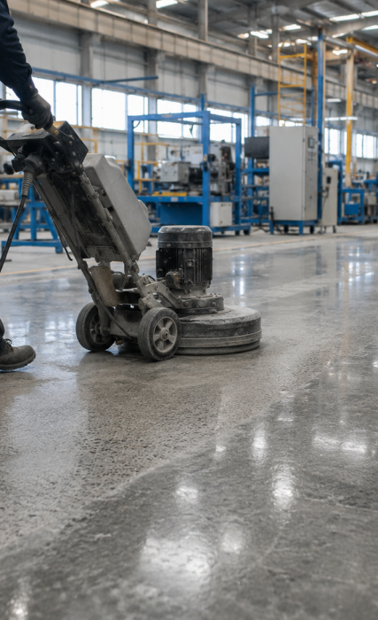 industrial factory floor